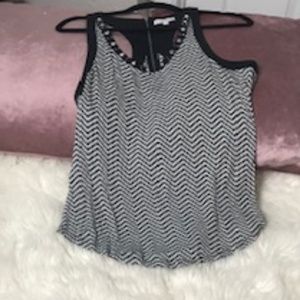 Candies Embellished  Zig Zag Pattern Top